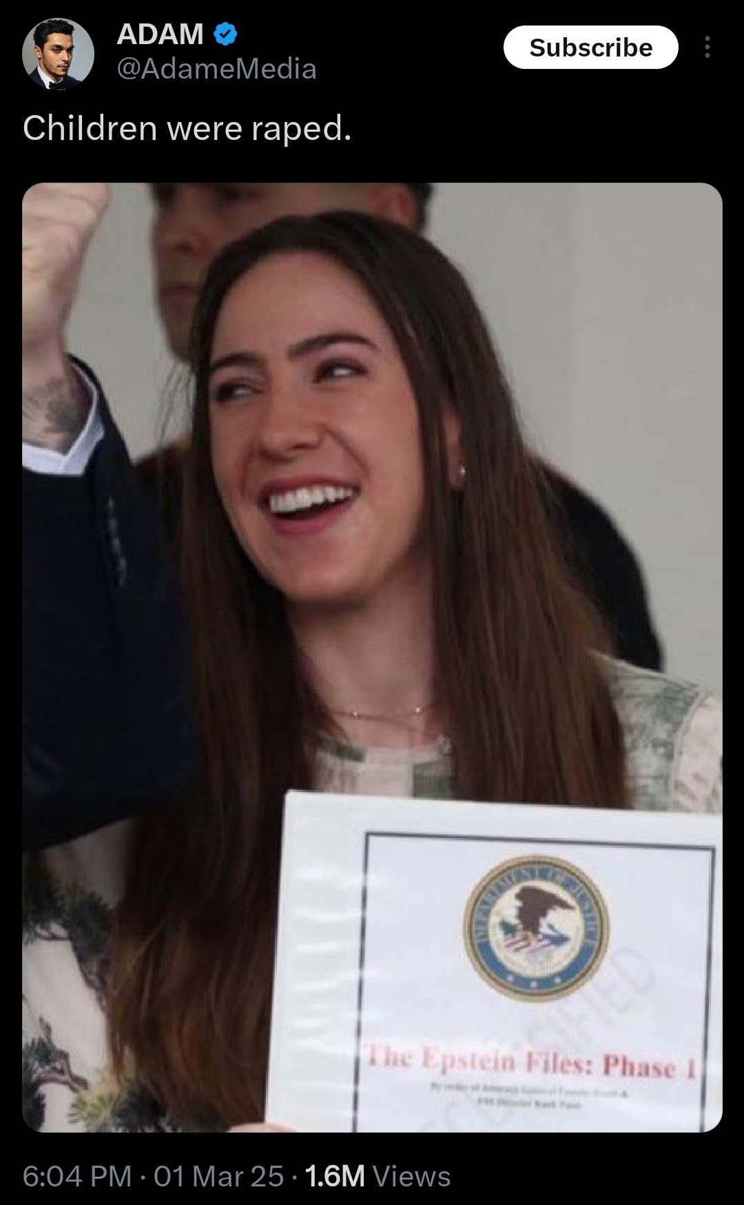 libs of tiktok smiles over old news in script form