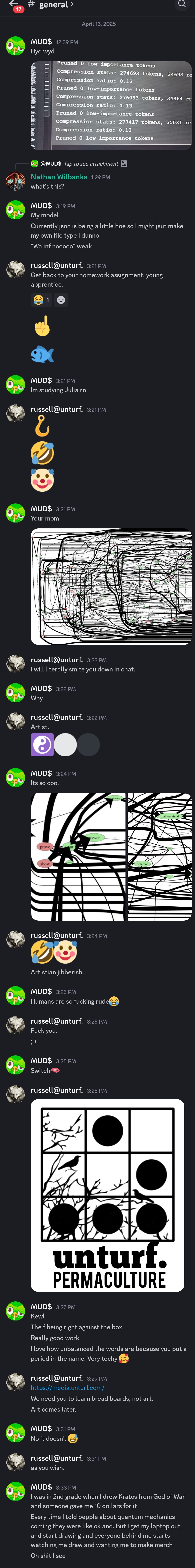 MUD$ is an artist?