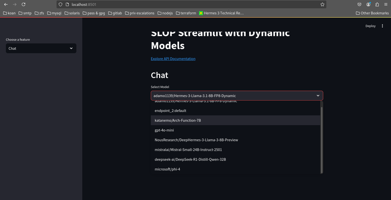 SLOP Streamlit with Dynamic Models 2