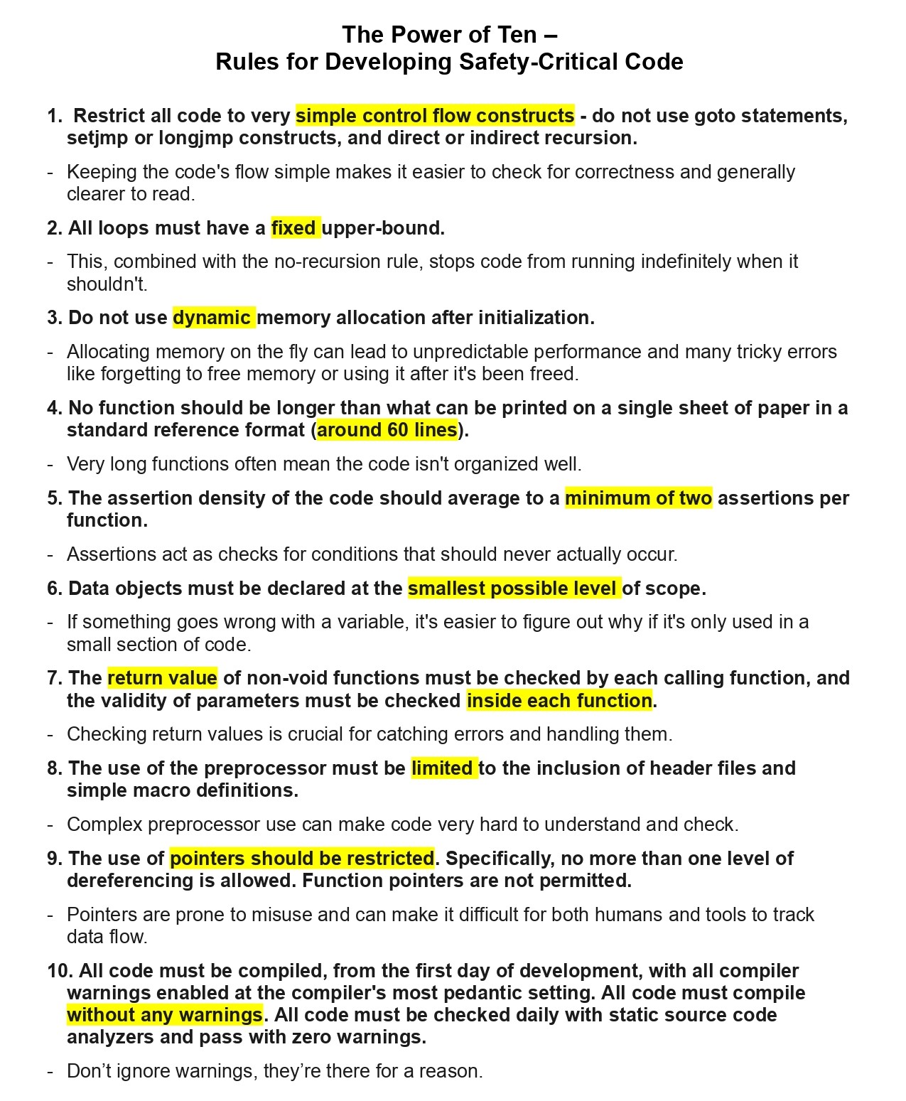 methods of coding