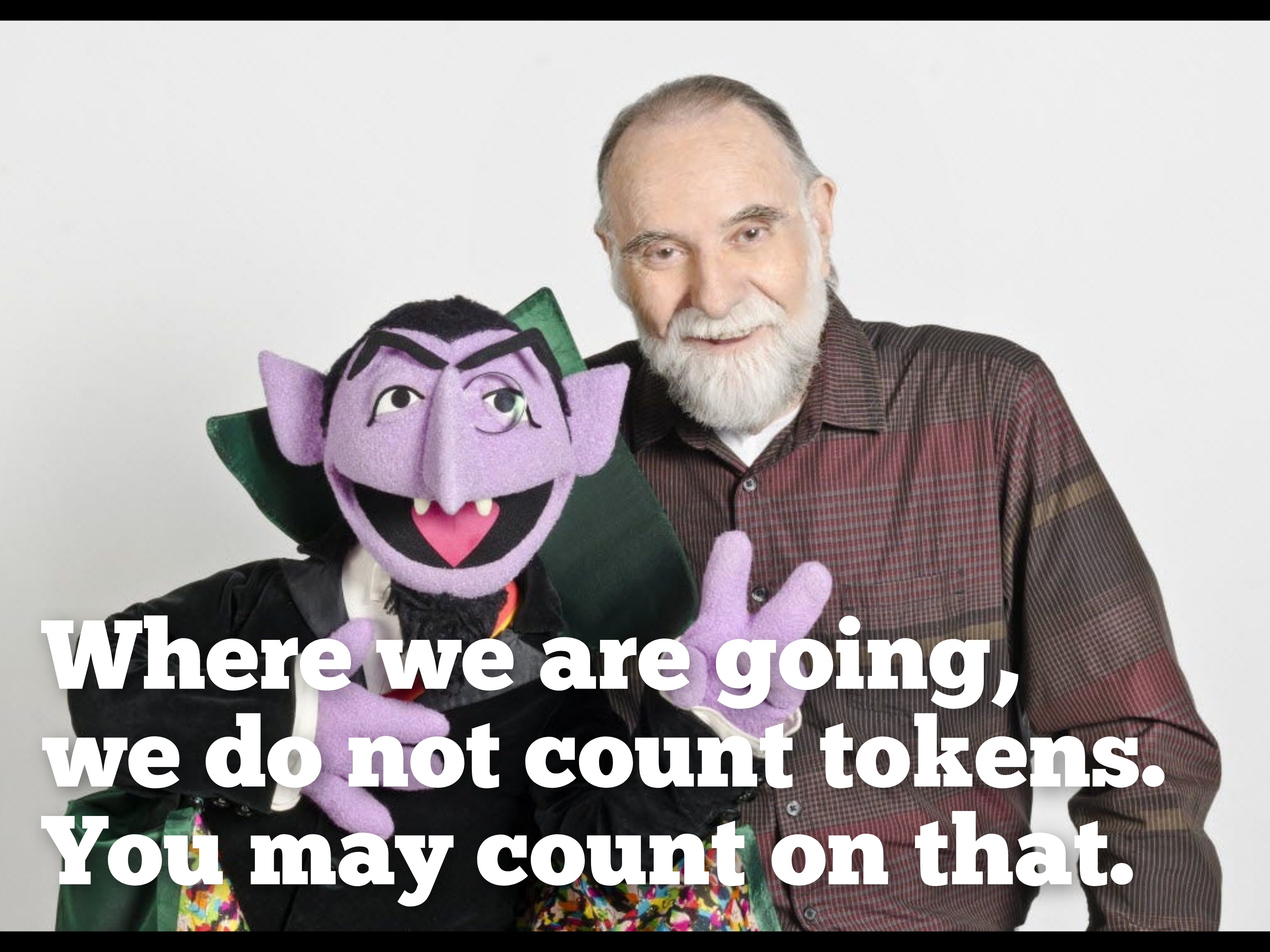pbs count does not count tokens.